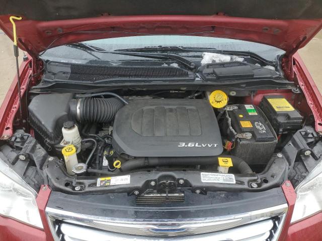 2C4RC1CG3ER421446 - 2014 CHRYSLER TOWN & COU TOURING L MAROON photo 12