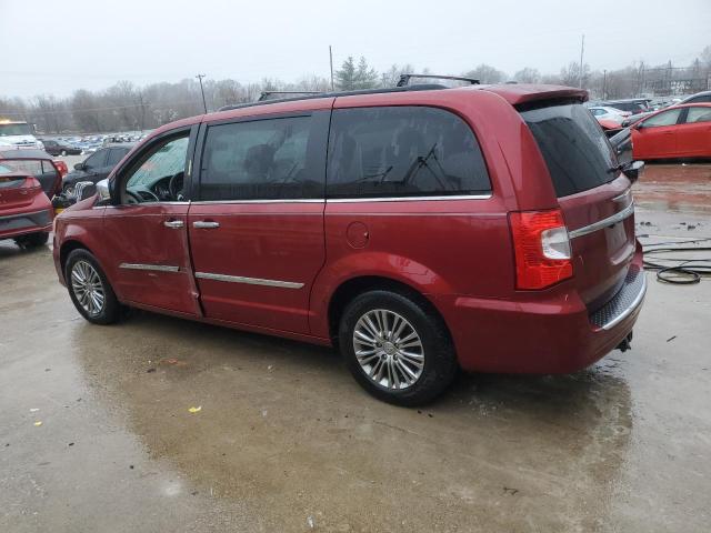 2C4RC1CG3ER421446 - 2014 CHRYSLER TOWN & COU TOURING L MAROON photo 2