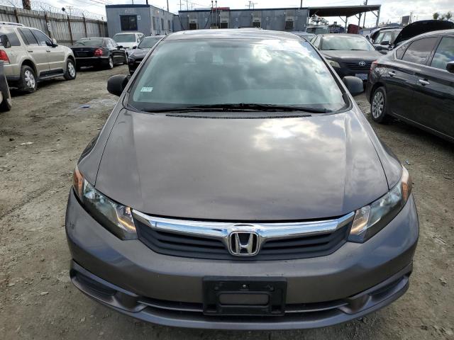 19XFB2F90CE338905 - 2012 HONDA CIVIC EXL ყავისფერი ფოტო 5