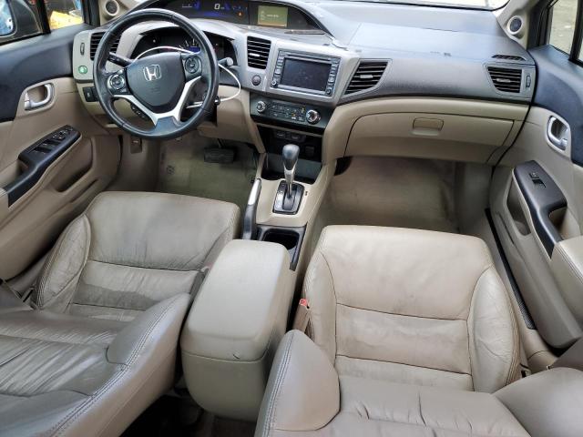 19XFB2F90CE338905 - 2012 HONDA CIVIC EXL ყავისფერი ფოტო 8