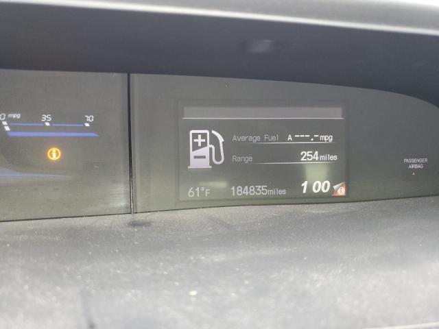 19XFB2F90CE338905 - 2012 HONDA CIVIC EXL ყავისფერი ფოტო 9