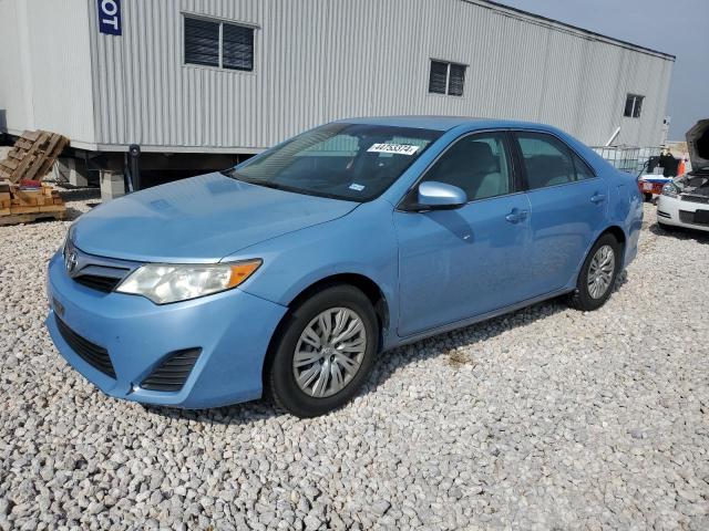 4T1BF1FK8CU533714 - 2012 TOYOTA CAMRY BASE BLUE photo 1