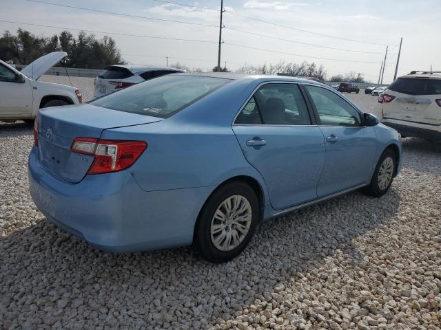 4T1BF1FK8CU533714 - 2012 TOYOTA CAMRY BASE BLUE photo 3