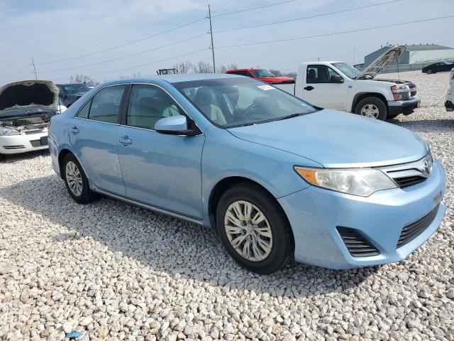 4T1BF1FK8CU533714 - 2012 TOYOTA CAMRY BASE BLUE photo 4