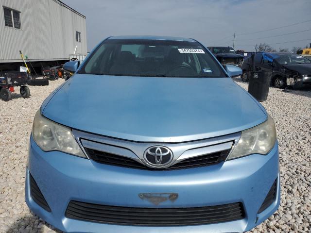 4T1BF1FK8CU533714 - 2012 TOYOTA CAMRY BASE BLUE photo 5