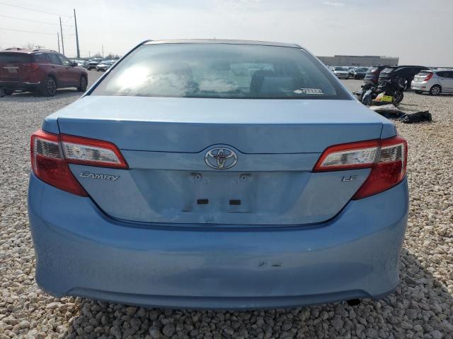 4T1BF1FK8CU533714 - 2012 TOYOTA CAMRY BASE BLUE photo 6