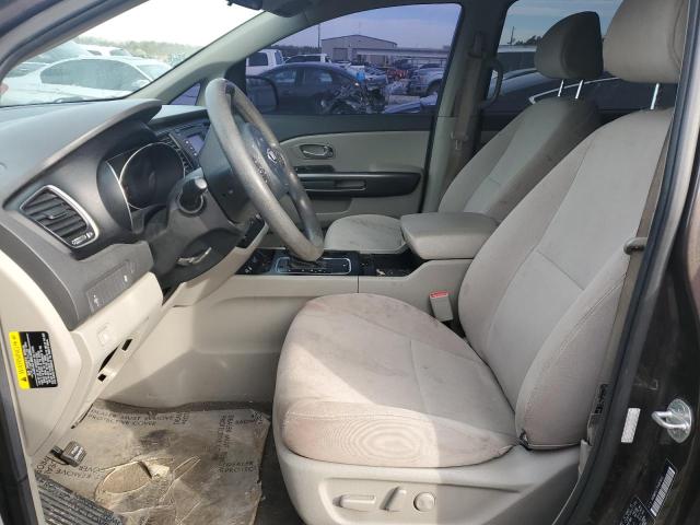 KNDMB5C17F6065642 - 2015 KIA SEDONA LX GRAY photo 7