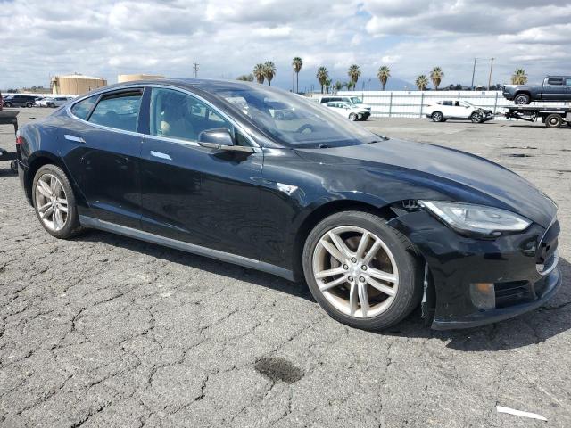 5YJSA1BC8DFP10158 - 2013 TESLA MODEL S BLACK photo 4