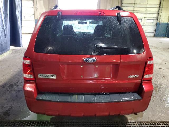 1FMCU93GX9KB54727 - 2009 FORD ESCAPE XLT RED photo 6