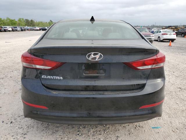 5NPD84LF9JH224986 - 2018 HYUNDAI ELANTRA SEL BLACK photo 6