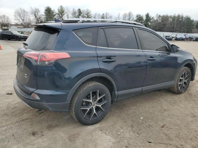 JTMJFREV4JJ176993 - 2018 TOYOTA RAV4 SE BLUE photo 3