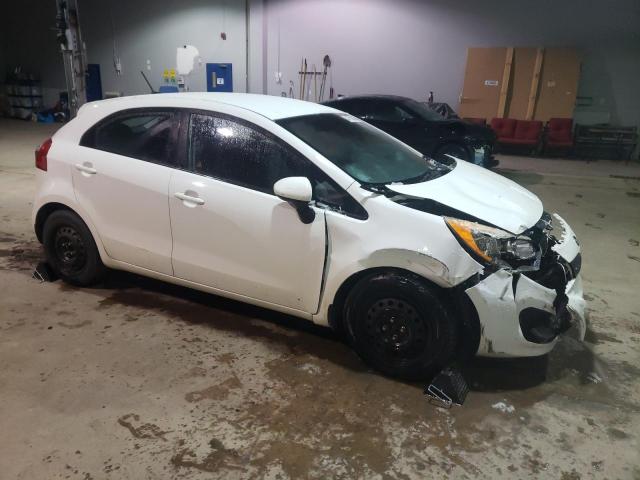 KNADM5A3XD6811977 - 2013 KIA RIO LX WHITE photo 4