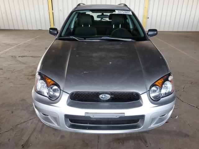 JF1GG67535H803866 - 2005 SUBARU IMPREZA RS SILVER photo 5