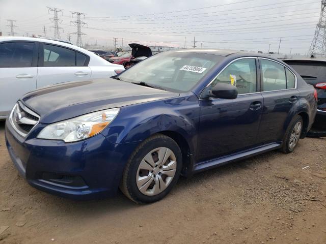 4S3BMBA63B3246747 - 2011 SUBARU LEGACY 2.5I BLUE photo 1