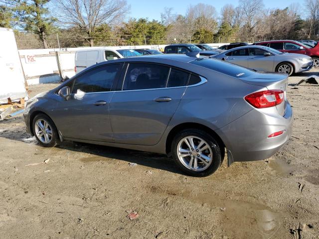 1G1BH5SE8J7172009 - 2018 CHEVROLET CRUZE LT GRAY photo 2