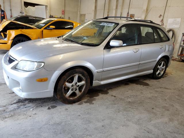 JM1BJ245521545938 - 2002 MAZDA PROTEGE PR5 银色 照片 1