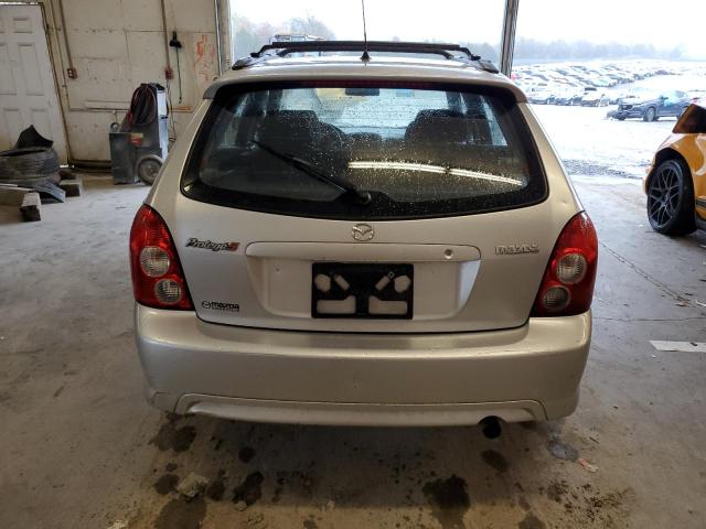 JM1BJ245521545938 - 2002 MAZDA PROTEGE PR5 银色 照片 6