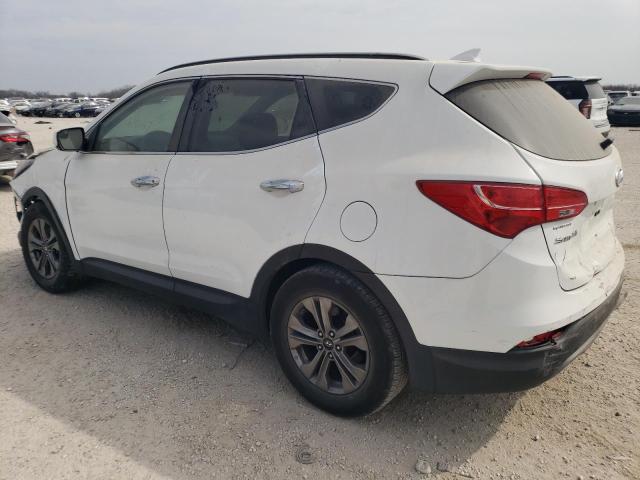 5XYZU3LB0GG376647 - 2016 HYUNDAI SANTA FE S WHITE photo 2