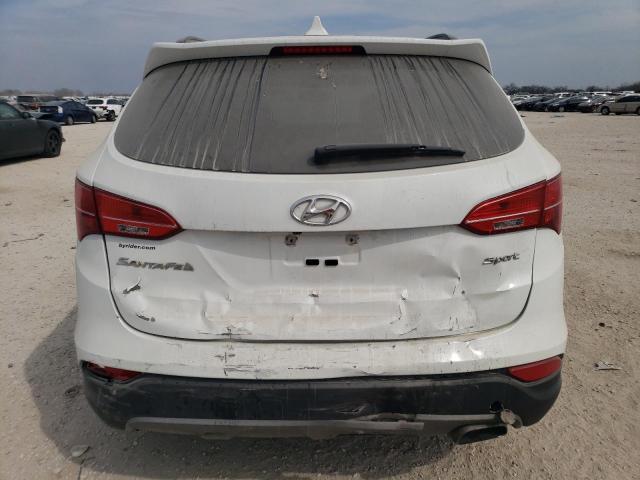 5XYZU3LB0GG376647 - 2016 HYUNDAI SANTA FE S WHITE photo 6