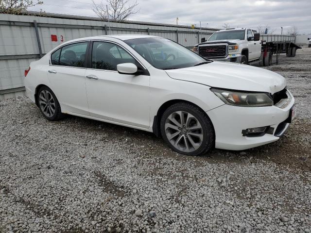 1HGCR2F54DA041069 - 2013 HONDA ACCORD SPORT WHITE photo 4