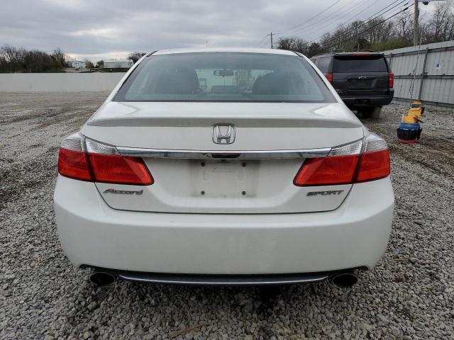 1HGCR2F54DA041069 - 2013 HONDA ACCORD SPORT WHITE photo 6