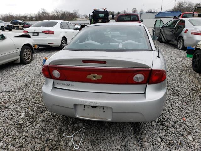 1G1JF12F847214945 - 2004 CHEVROLET CAVALIER LS SILVER photo 6