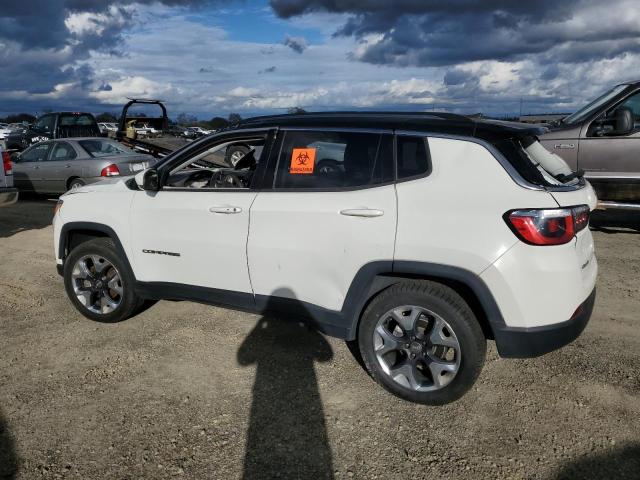 3C4NJDCB2LT111485 - 2020 JEEP COMPASS LIMITED WHITE photo 2