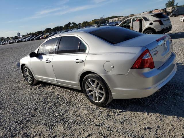 3FAHP0JGXBR346351 - 2011 FORD FUSION SEL SILVER photo 2