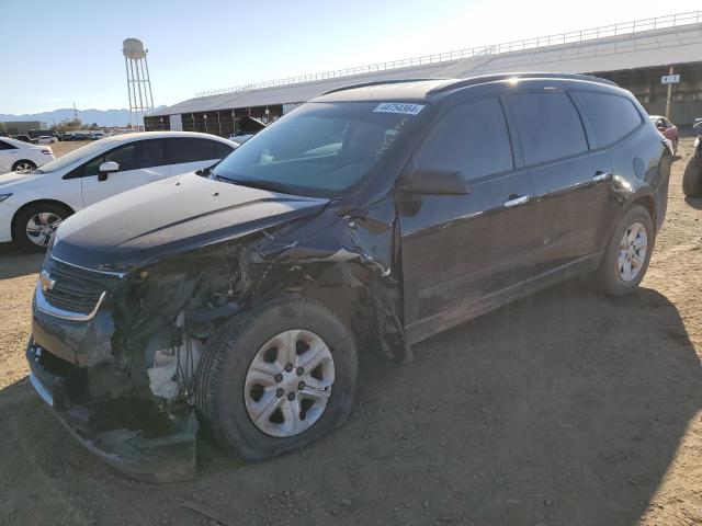 1GNKRFED5HJ234371 - 2017 CHEVROLET TRAVERSE LS BLUE photo 1