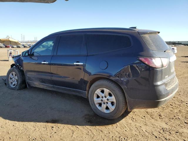 1GNKRFED5HJ234371 - 2017 CHEVROLET TRAVERSE LS BLUE photo 2