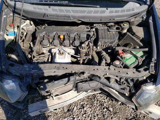 2HGFG12938H576312 - 2008 HONDA CIVIC EXL შავი ფოტო 11