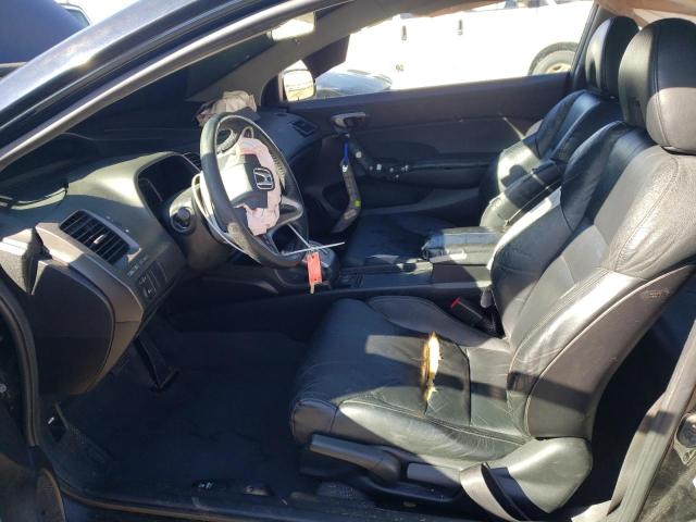 2HGFG12938H576312 - 2008 HONDA CIVIC EXL შავი ფოტო 7