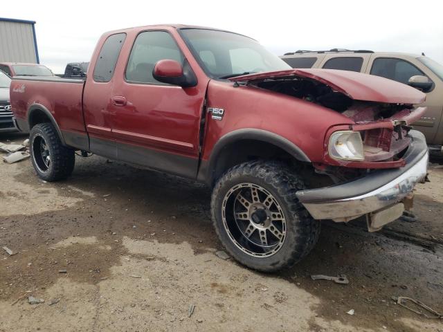 1FTRX18L52NA06762 - 2002 FORD F150 BURGUNDY photo 4