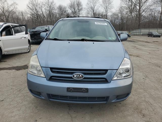 KNDMB233376104695 - 2007 KIA SEDONA EX BLUE photo 5