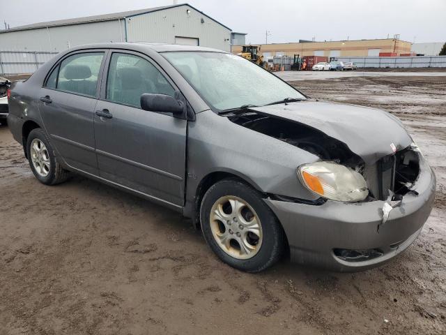 2T1BR32E25C923778 - 2005 TOYOTA COROLLA CE GRAY photo 4