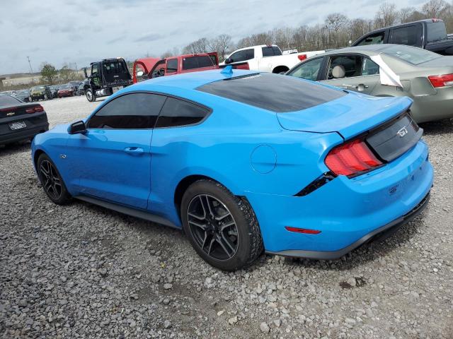 1FA6P8CF7P5300920 - 2023 FORD MUSTANG GT BLUE photo 2