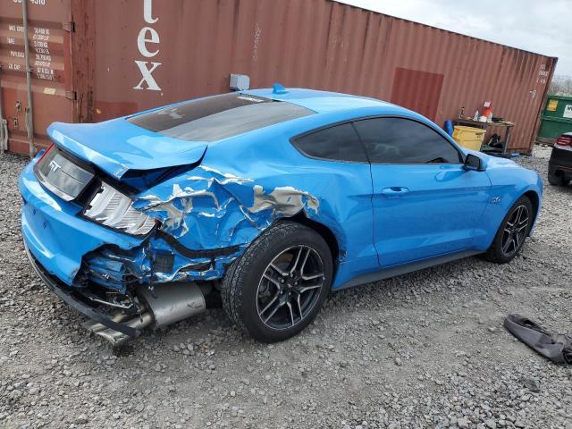 1FA6P8CF7P5300920 - 2023 FORD MUSTANG GT BLUE photo 3
