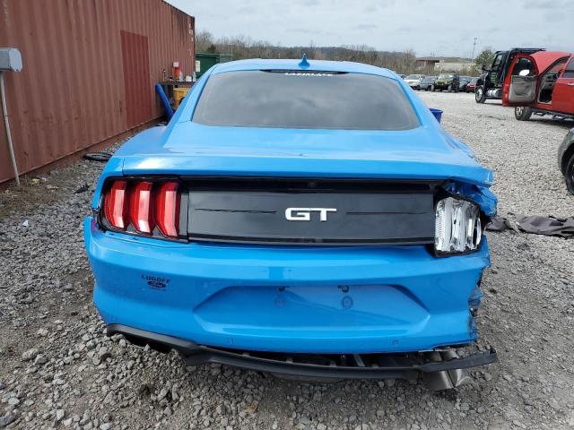 1FA6P8CF7P5300920 - 2023 FORD MUSTANG GT BLUE photo 6