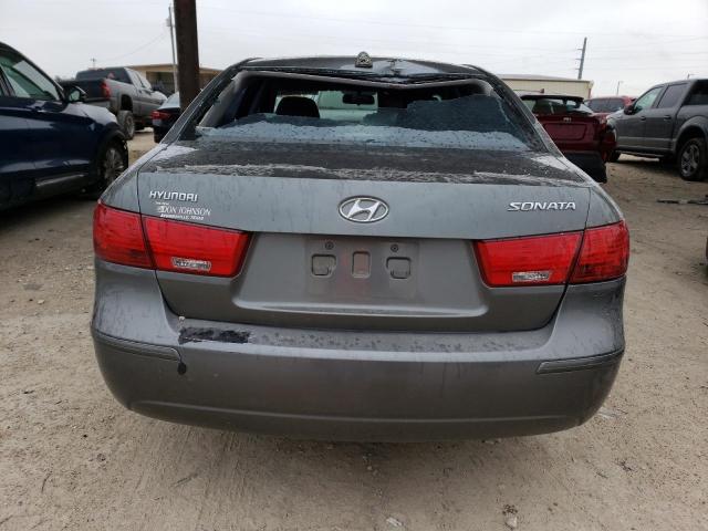 5NPET46C59H428121 - 2009 HYUNDAI SONATA GLS GRAY photo 6