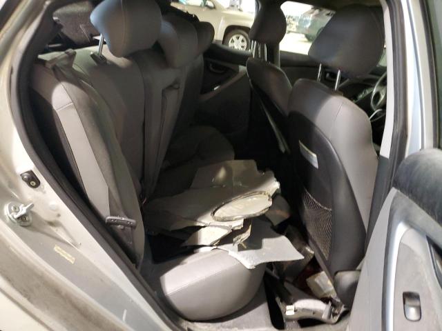 KMHDH4AH2EU121324 - 2014 HYUNDAI ELANTRA SE SILVER photo 10