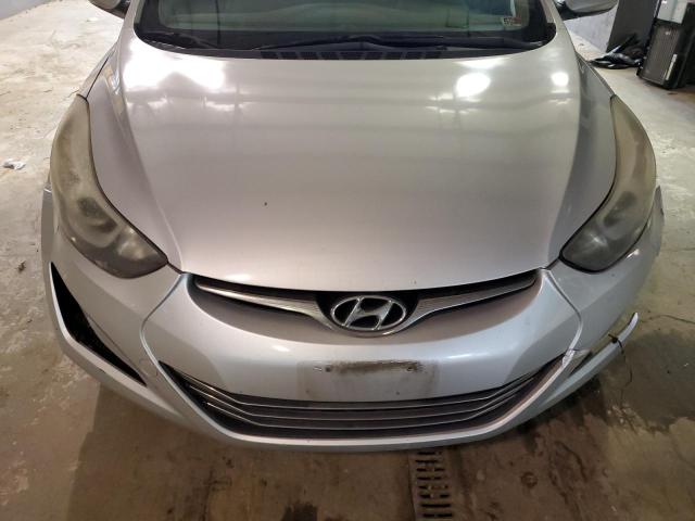 KMHDH4AH2EU121324 - 2014 HYUNDAI ELANTRA SE SILVER photo 11