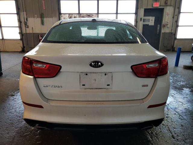 KNAGM4A73E5466664 - 2014 KIA OPTIMA LX WHITE photo 6