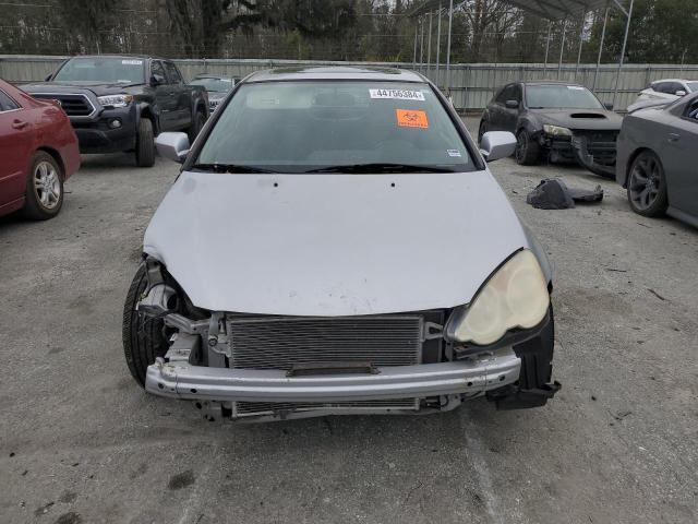 JH4DC54884S002741 - 2004 ACURA RSX SILVER photo 5