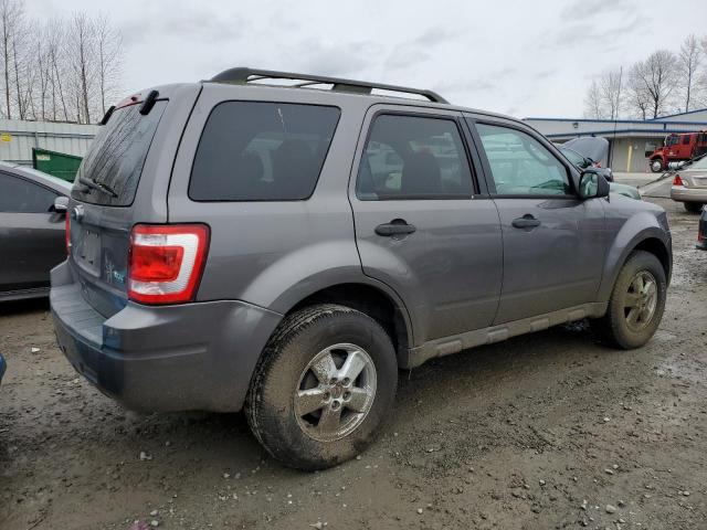 1FMCU0DG6BKB15942 - 2011 FORD ESCAPE XLT GRAY photo 3