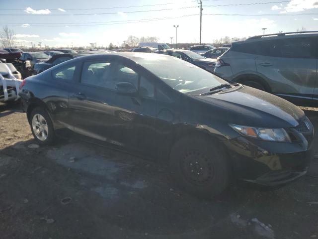 2HGFG3B53DH527503 - 2013 HONDA CIVIC LX BLACK photo 4