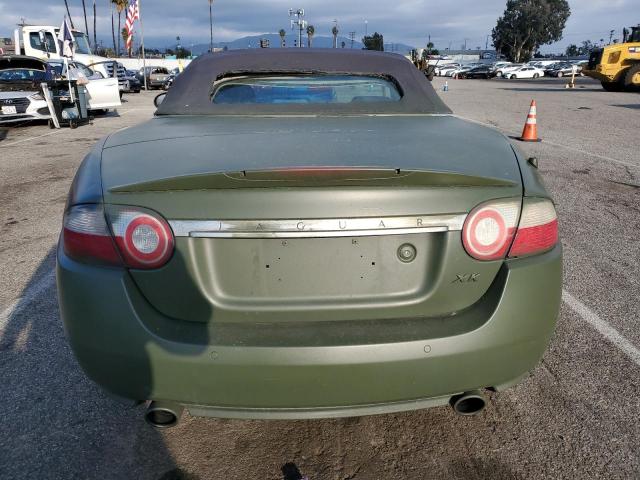 SAJDA44B375B00824 - 2007 JAGUAR XK GREEN photo 6