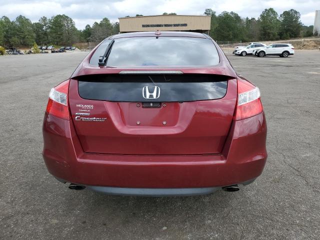 5J6TF1H56AL013962 - 2010 HONDA ACCORD CRO EXL BURGUNDY photo 6