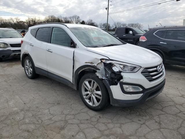 5XYZU3LA7EG192262 - 2014 HYUNDAI SANTA FE S WHITE photo 4