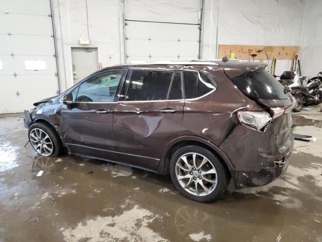LRBFXCSA7LD116207 - 2020 BUICK ENVISION ESSENCE Բորդո լուսանկար 2