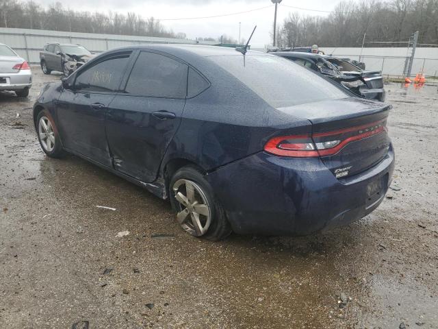 1C3CDFBB1FD404224 - 2015 DODGE DART SXT BLUE photo 2